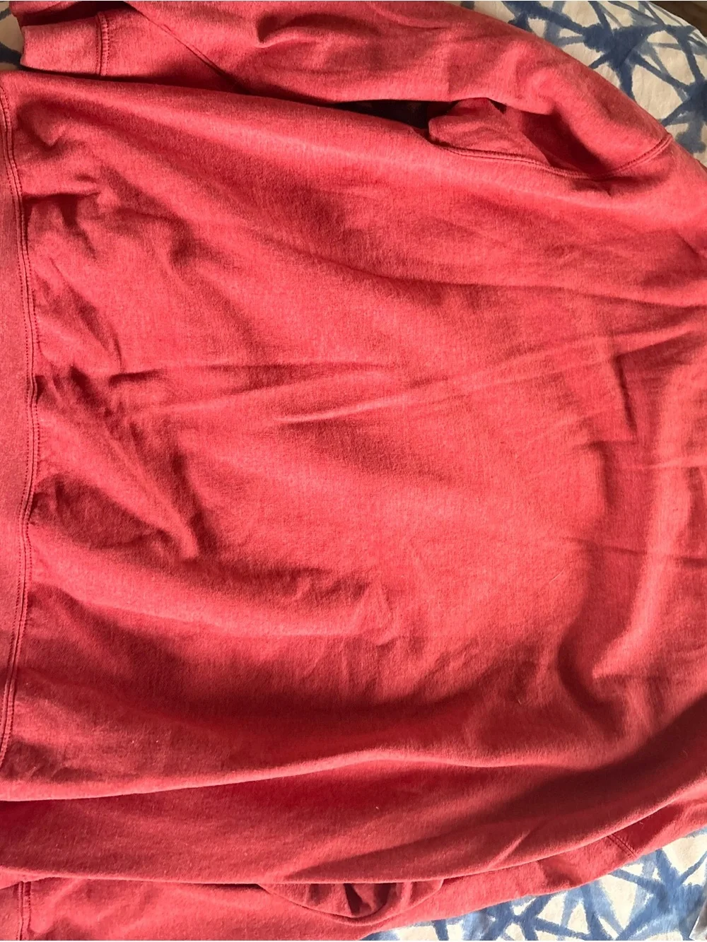 Gildan Red Crewneck Sweatshirt with White Cat Floral 'Rage Consumes Me' Graphic - Picture 3 of 3